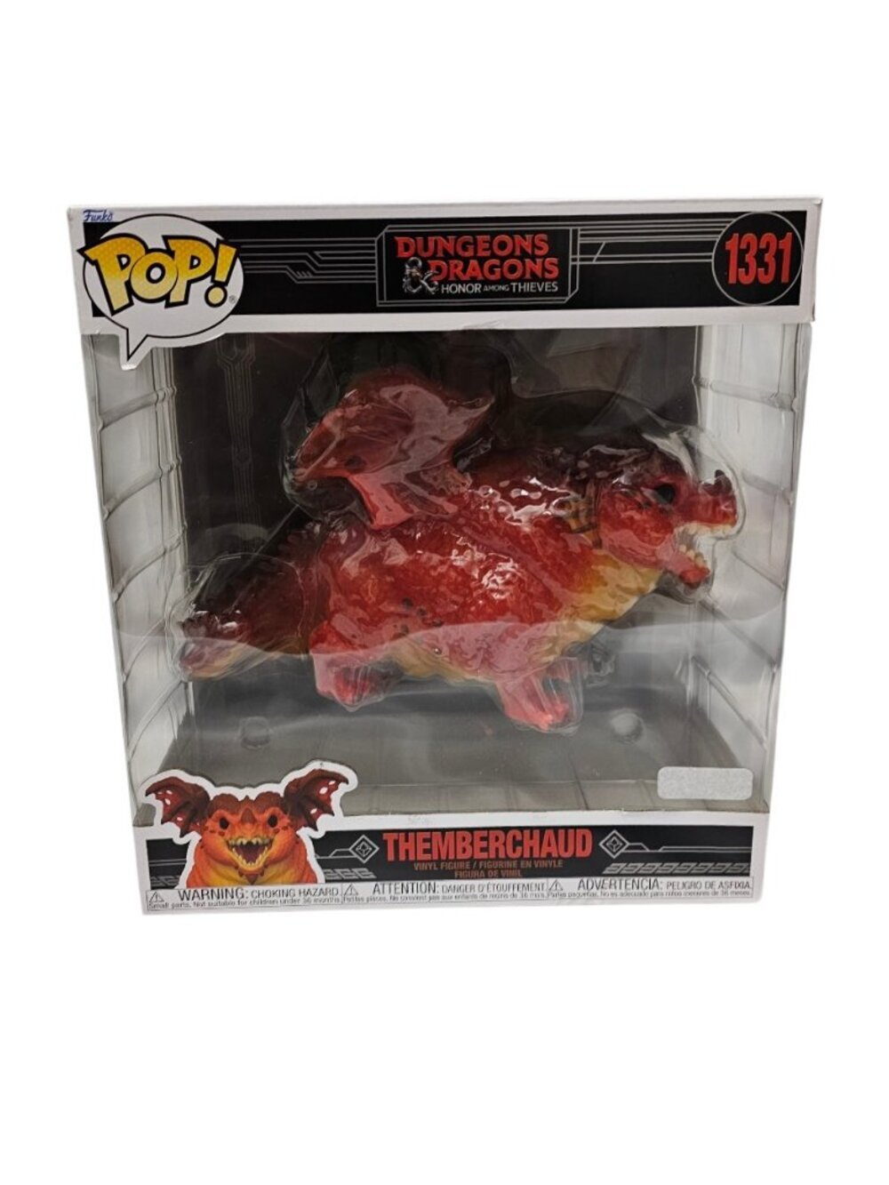 Dungeons & Dragons Honor Among Thieves Themberchaud Vinyl Jumbo Funko Pop 1331